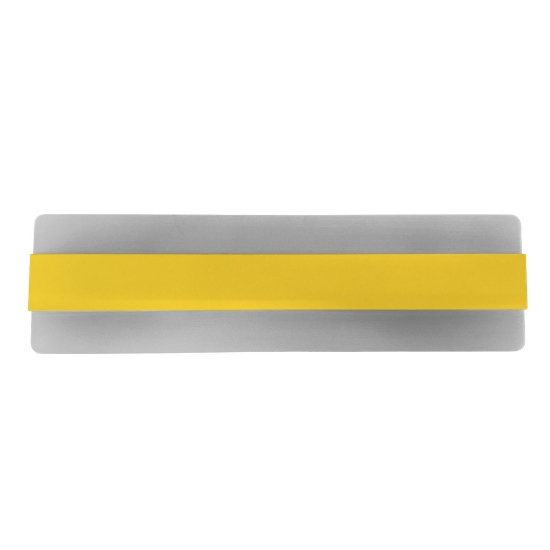 Applique da parete moderna giallo girasole led 30w cct 3000k 4000k 46cm