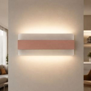 Applique da parete moderna pesca led 30w cct 3000k 4000k 46cm