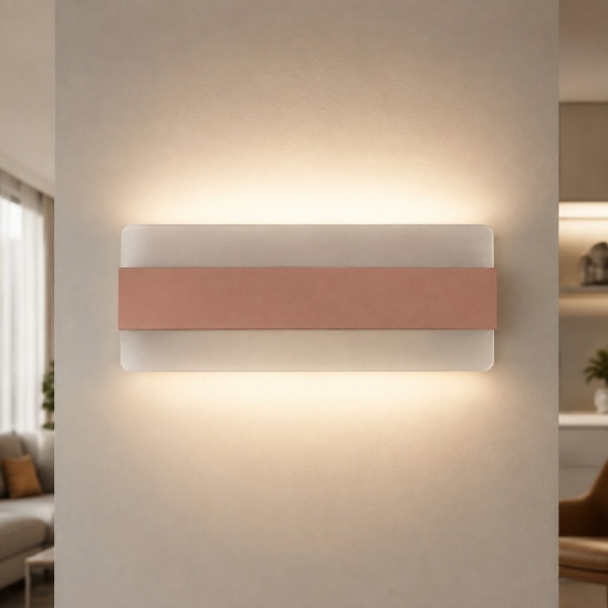 Applique da parete moderna pesca led 30w cct 3000k 4000k 46cm