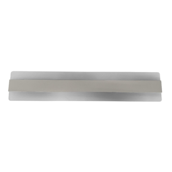 Applique led 43w cct 3000k 4000k moderna da parete tortora 66cm
