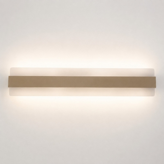 Applique moderna da parete sabbia bagnata led 43w cct 3000k 4000k