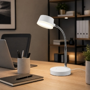 Lampada da scrivania moderna led 4,5w 3000k bianca