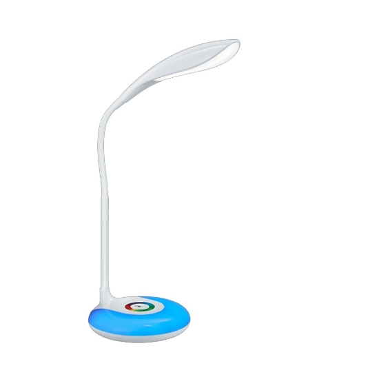 Lampada da scrivania led 3,5w 3000k dimmerabile bianca