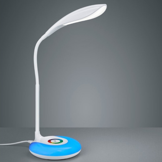 Lampada da scrivania led 3,5w 3000k dimmerabile bianca