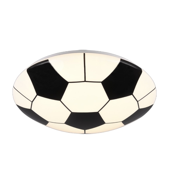 Plafoniera pallone di calcio led 3000k per cameretta
