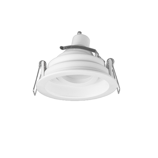 Faretto rotondo bianco opaco da incasso gu10