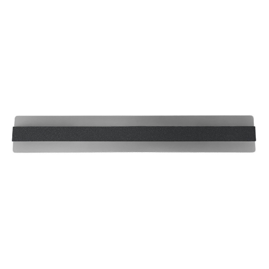 Applique moderna antracite da parete led 43w cct 3000k 4000k 66cm