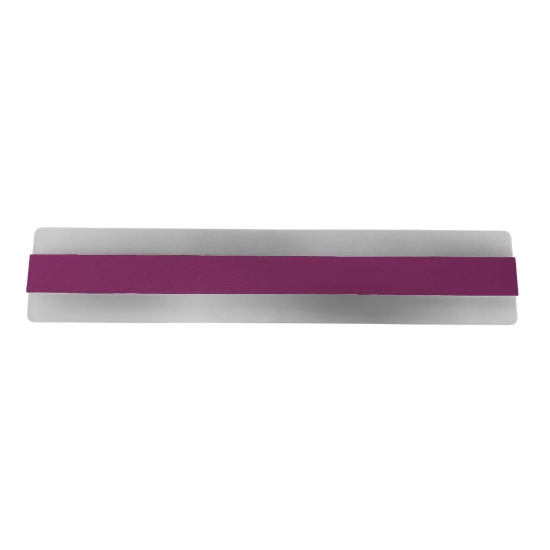 Applique led 43w cct 3000k 4000k moderna da parete magenta 66cm