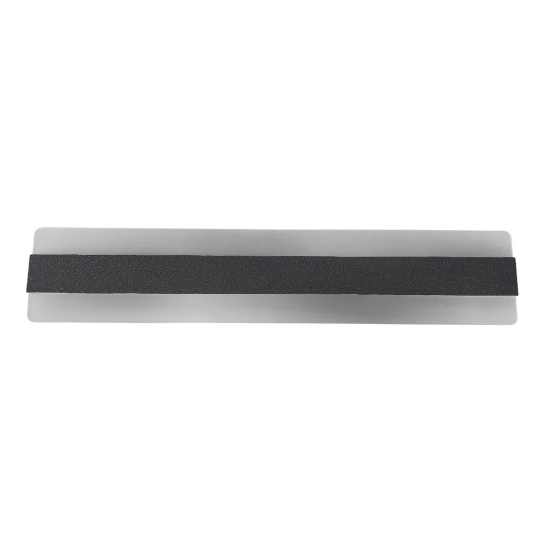 Applique moderna nera da parete led 43w cct 3000k 4000k 66cm