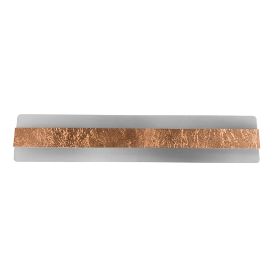 Applique led 43w cct 3000k 4000k da parete moderna foglia rame