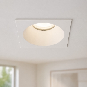 Faretto da incasso per bagno doccia quadrato ip54 gu10