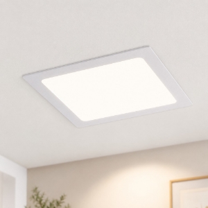 Faretto incasso quadrato bianco per cartongesso led 12w 4000k