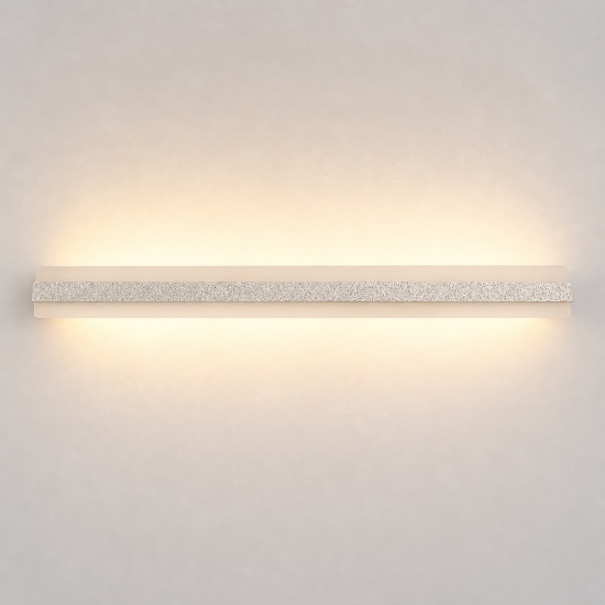 Applique da parete moderna per soggiorno led 69w cct 3000k 4000k 106cm effetto muro