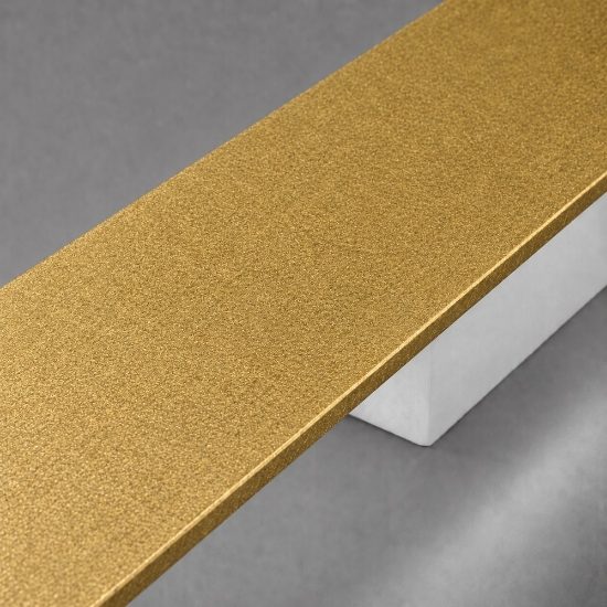 Applique oro opaco 65 cm led 43w cct 3000k 4000k rettangolare moderna