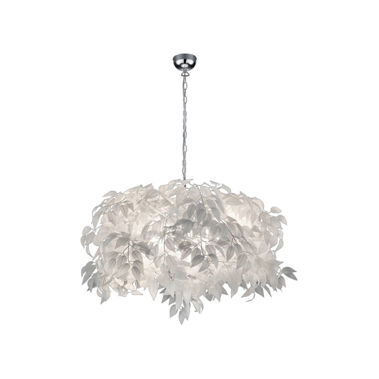 Lampadario design moderno per salotto foglie