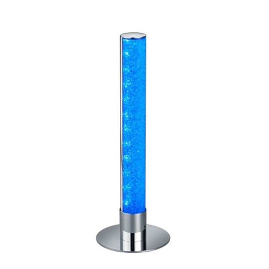 Lampada da tavolo elegante led rgbw dimmerabile con telecomando