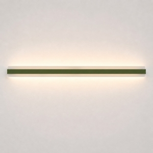 Applique led 69w cct 3000k 4000k 106cm da parete moderna verde oliva