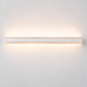 Applique da parete led 69w cct 3000k 4000k moderna bianca 106cm