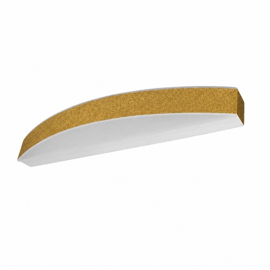 Applique da parete led 28w cct 3000k 4000k oro opaco 50cm moderna