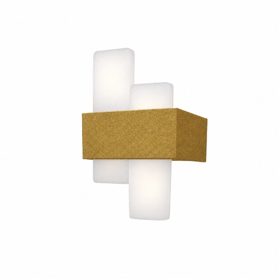 Applique da parete moderna per soggiorno oro opaco led 20w cct 3000k 4000k