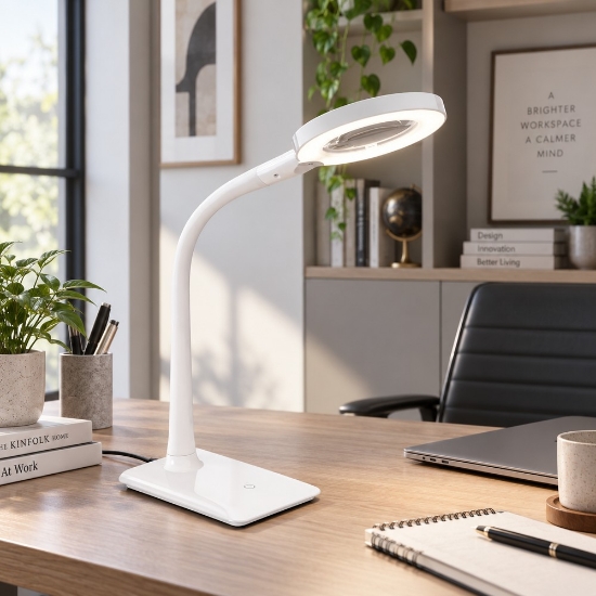 Lampada da scrivania per ufficio led 5w 3500k bianca