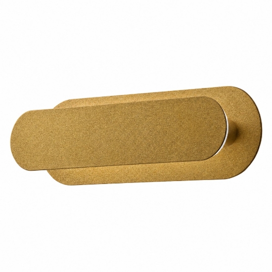 Applique da comodino moderna oro opaco led 20w cct 3000k 4000k