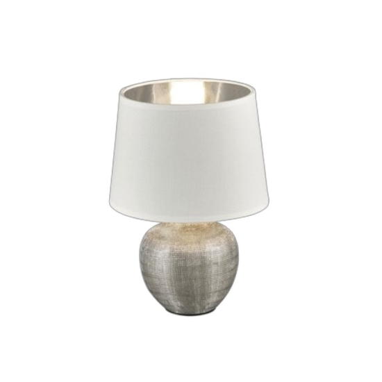 Lampada da tavolo per soggiorno argento