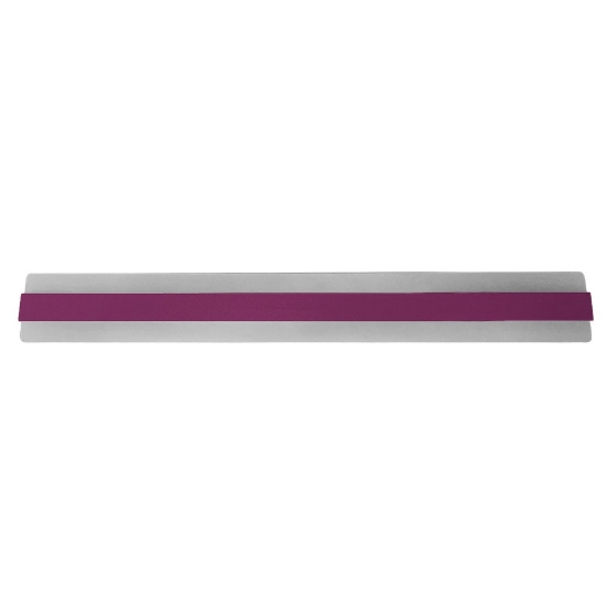 Applique grande led 69w cct 3000k 4000k moderna da parete magenta 106cm