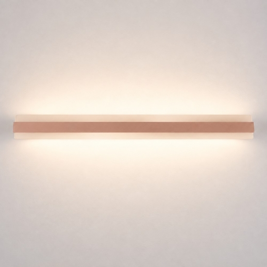 Applique da parete moderna pesca led 69w cct 3000k 4000k 106cm