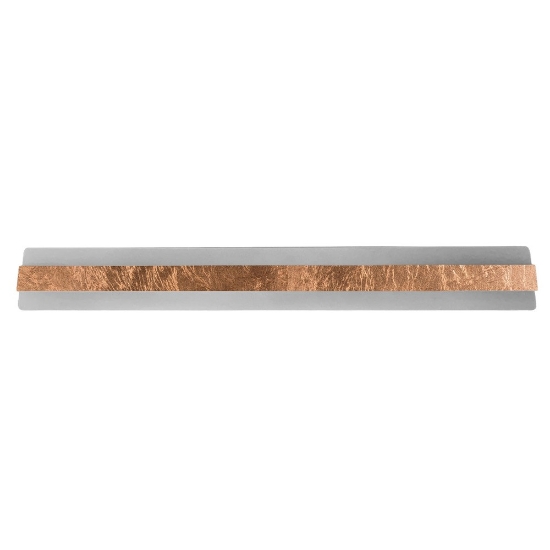 Applique led 69w cct 3000k 4000k 106cm da parete moderna foglia rame