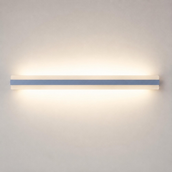 Applique led 69w cct 3000k 4000k da parete moderna carta da zucchero