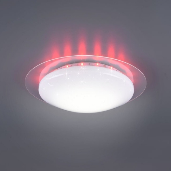 Plafoniera led 13w cct 2700k 5500k bianca con telecomando