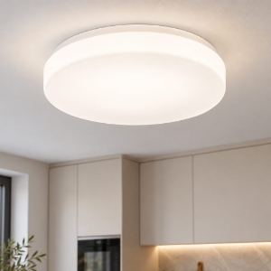 Perenz pastille plafoniera led 24w cct 3000k 4000k bianca per cucina dimmerabile