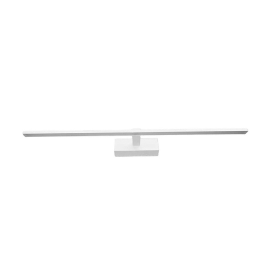 Applique per specchio da bagno led 16w 3000k moderna bianca 67cm