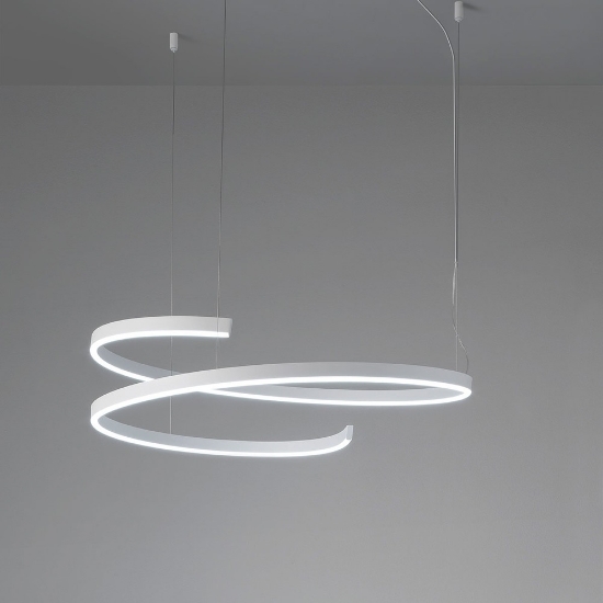 Lampadario per camera da letto led 45w cct 3000k 4000k 6000k con telecomando moderno bianco