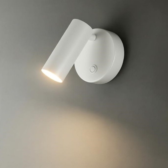 Perenz canor applique nera da comodino orientabile led 4,5w 3000k