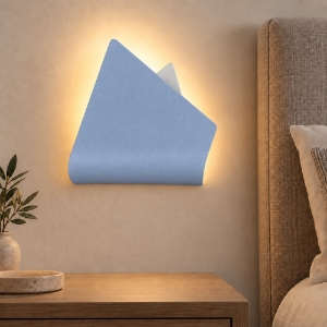 Applique da comodino moderna carta da zucchero led 12w cct 3000k 4000k