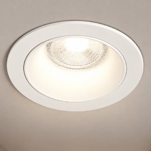 Perenz oasis faretto da incasso a soffitto gu10 moderno tondo bianco