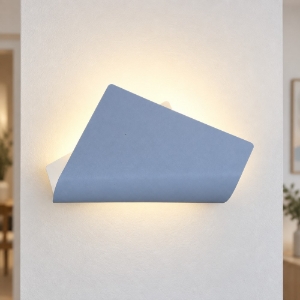 Applique led 20w cct 3000k 4000k da parete moderna carta da zucchero