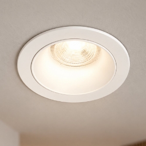 Perenz faretto oasis da incasso a soffitto rotondo bianco