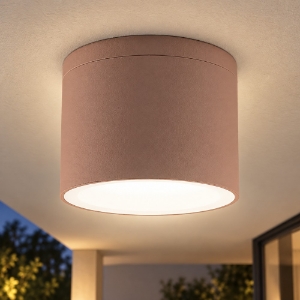 Faretto da esterno soffitto moderno tondo pesca ip65 gx53