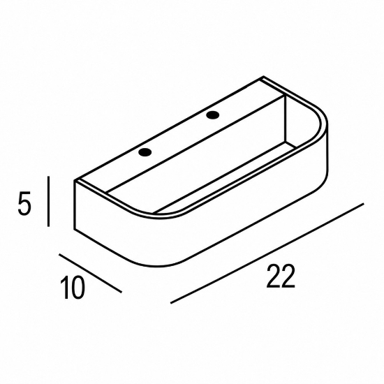 Applique da parete led 12w cct 3000k 4000k dimmerabile moderna bianca