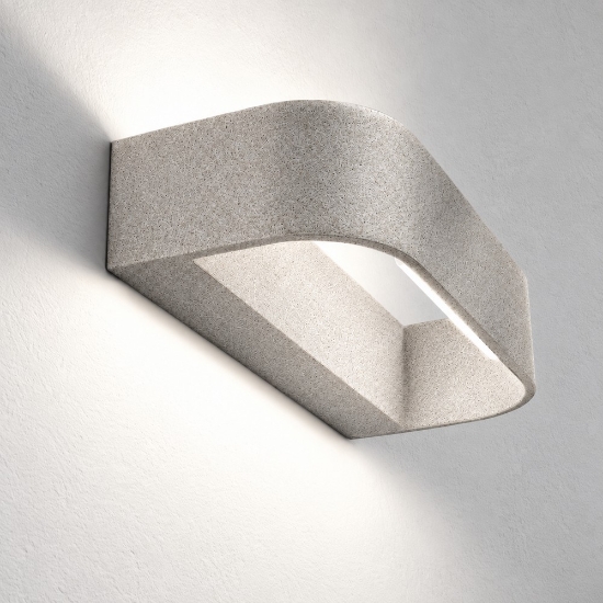 Applique da parete led 12w cct 3000k 4000k dimmerabile moderna effetto muro