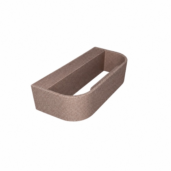 Applique led 12w cct 3000k 4000k dimmerabile moderna da parete oro rosato 22cm