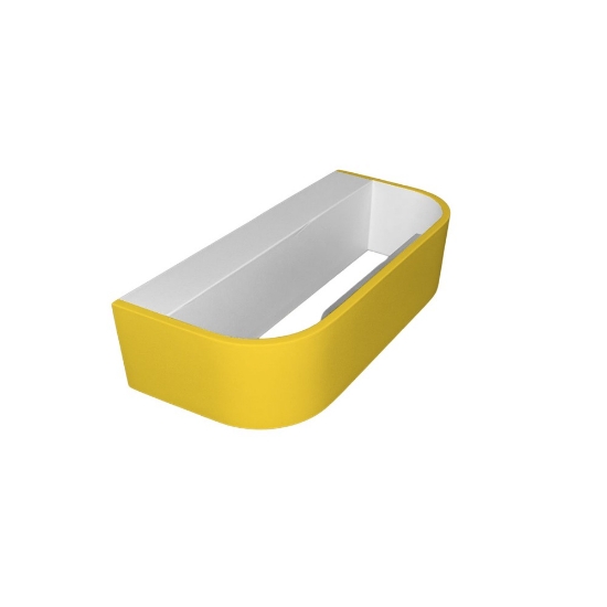 Applique led 12w cct 3000k 4000k dimmerabile moderna da parete giallo girasole