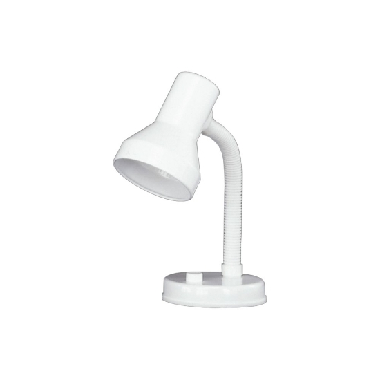Lampada da scrivania moderna bianca orientabile