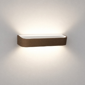 Applique led 20w cct 3000k 4000k dimmerabile moderna da parete ruggine
