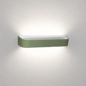 Applique da parete led 20w cct 3000k 4000k dimmerabile moderna verde salvia