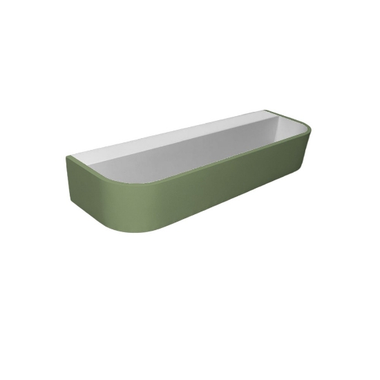 Applique da parete led 20w cct 3000k 4000k dimmerabile moderna verde salvia