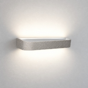 Applique da parete led 20w cct 3000k 4000k dimmerabile moderna effetto muro 32cm